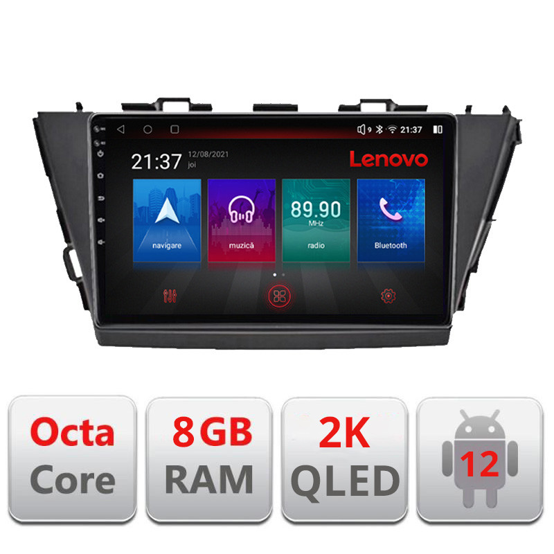 18872.jpg Navigatie dedicata Toyota Prius 5 Plus 2012-2020 Octa Core Android Radio Bluetooth GPS WIFI/4G DSP LENOVO 2K 8+128GB 360 Toslin - imagine 1