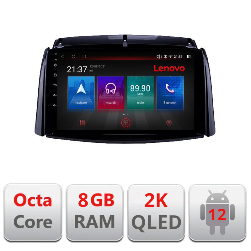 19000.jpg Navigatie dedicata Renault Koleos 2009-2016 M-KOLEOS Octa Core Android Radio Bluetooth GPS WIFI/4G DSP LENOVO 2K 8+128GB 360 To - imagine 1