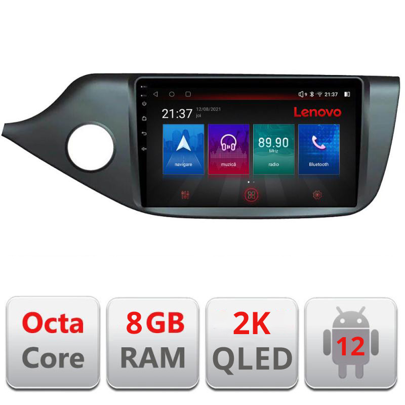 19012.jpg Navigatie dedicata Kia Ceed 2012-2018 M-KI39 Octa Core Android Radio Bluetooth GPS WIFI/4G DSP LENOVO 2K 8+128GB 360 Toslink - imagine 1