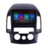 Navigatie dedicata Hyundai I30 2009-2012 clima manuala M-i30ac Octa Core Android Radio Bluetooth GPS WIFI/4G DSP LENOVO 2K 8+12 - imagine 2