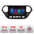Navigatie dedicata Hyundai I10 2013-2019 M-HY38 Octa Core Android Radio Bluetooth GPS WIFI/4G DSP LENOVO 2K 8+128GB 360 Toslink