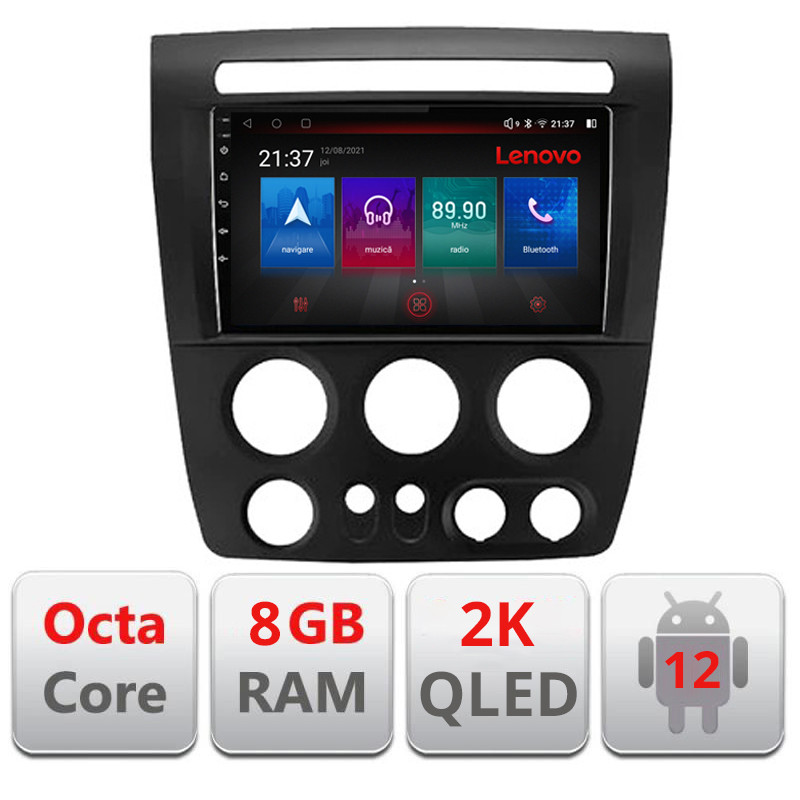 19112.jpg Navigatie dedicata Hummer H3 Octa Core Android Radio Bluetooth GPS WIFI/4G DSP LENOVO 2K 8+128GB 360 Toslink - imagine 1