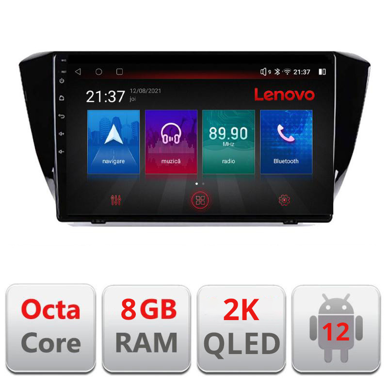 19413.jpg Navigatie dedicata Skoda Superb 3 2015-2017 M-932 Octa Core Android Radio Bluetooth GPS WIFI/4G DSP LENOVO 2K 8+128GB 360 Tosli - imagine 1