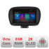 Navigatie dedicata Fiat 500 2014- M-539 Octa Core Android Radio Bluetooth GPS WIFI/4G DSP LENOVO 2K 8+128GB 360 Toslink