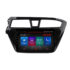 Navigatie dedicata Hyundai i20 2015-2018 M-517 Octa Core Android Radio Bluetooth GPS WIFI/4G DSP LENOVO 2K 8+128GB 360 Toslink - imagine 2