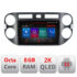 Navigatie dedicata VW Tiguan 2009-2015  Octa Core Android Radio Bluetooth GPS WIFI/4G DSP LENOVO 2K 8+128GB 360 Toslink