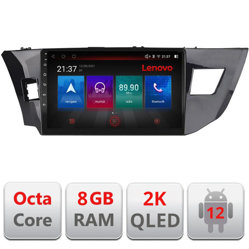 19520.jpg Navigatie dedicata Toyota Corolla 2013-2017 M-470 Octa Core Android Radio Bluetooth GPS WIFI/4G DSP LENOVO 2K 8+128GB 360 Tosli - imagine 1