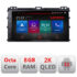 Navigatie dedicata Toyota Prado 2004-2009 M-456 Octa Core Android Radio Bluetooth GPS WIFI/4G DSP LENOVO 2K 8+128GB 360 Toslink