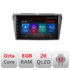 Navigatie dedicata Mazda 3 2004-2009 M-161 Octa Core Android Radio Bluetooth GPS WIFI/4G DSP LENOVO 2K 8+128GB 360 Toslink