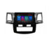 Navigatie dedicata Toyota Hilux 2008-2014 M-143 Octa Core Android Radio Bluetooth GPS WIFI/4G DSP LENOVO 2K 8+128GB 360 Toslink - imagine 2
