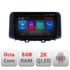 Navigatie dedicata Hyndai Kona M-1058 Octa Core Android Radio Bluetooth GPS WIFI/4G DSP LENOVO 2K 8+128GB 360 Toslink
