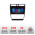 Navigatie dedicata Audi A6 M-102 Octa Core Android Radio Bluetooth GPS WIFI/4G DSP LENOVO 2K 8+128GB 360 Toslink