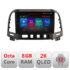Navigatie dedicata Hyundai Santa Fe 2006-2012 M-008 Octa Core Android Radio Bluetooth GPS WIFI/4G DSP LENOVO 2K 8+128GB 360 Tos