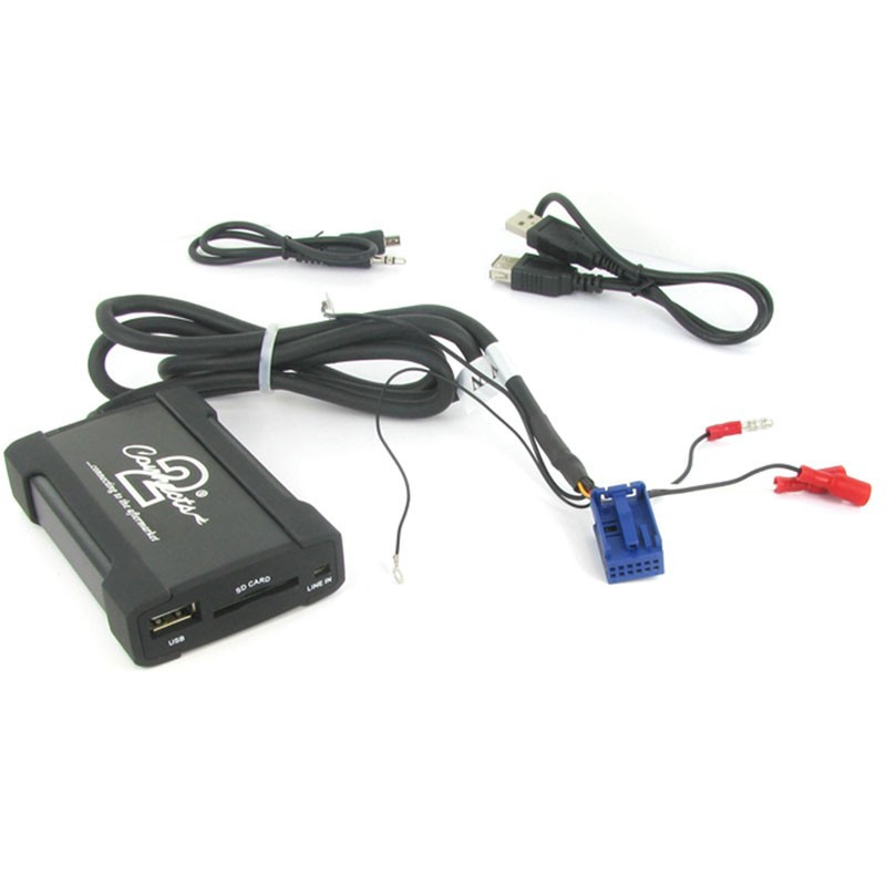 2176.jpg Connects2 CTAADUSB004 Interfata Audio mp3 USB/SD/AUX-IN AUDI A2/A3/A4/TT(Quadlock) - imagine 1