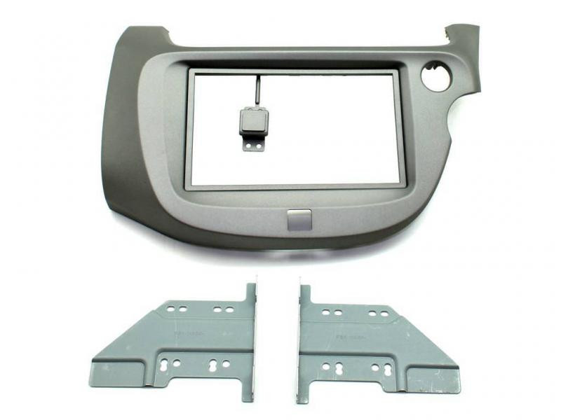 21802.jpg Connects2 CT23HD16 2Din Kit rama Honda Jazz 2009 Gri deschis - imagine 1