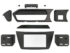 Connects2 CT23MB25 2DIN Kit rama Mercedes Clasa C W204 RHD Negru