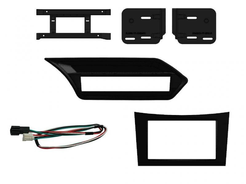 23023.jpg Connects2 CT23MB26L 2DIN Kit rama Mercedes Clasa E W212 Negru - imagine 1