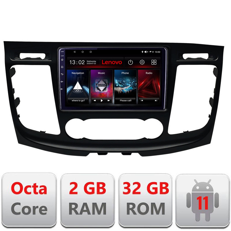 24794.jpg Navigatie dedicata Ford Transit 2019- varianta cu ecran de fabrica Android radio gps internet Lenovo Octa Core 2+32 Kit-transit-2019-b+EDT-E509-lite - imagine 1