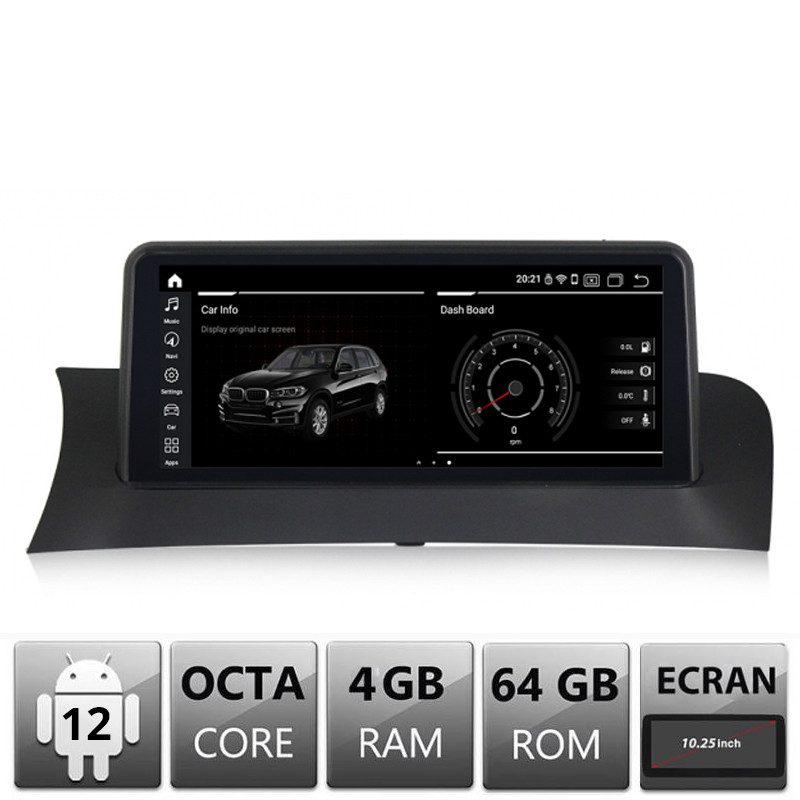 24932.jpg Navigatie dedicata BMW X3 X4 F25 F26 2010-2011 cu ecran CIC Android ecran 10.25" 4+64 4G BT - imagine 1