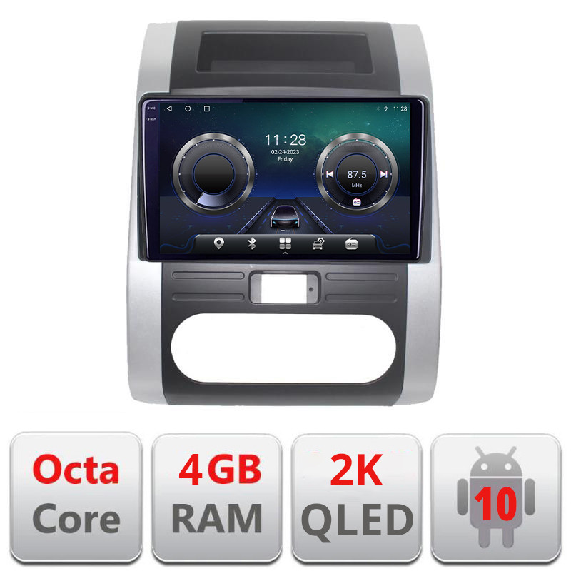 24988.jpg Navigatie dedicata Nissan X-trail old C-001 Android Octa Core Ecran 2K QLED GPS 4G 4+32GB 360 KIT-001+EDT-E410-2K - imagine 1