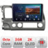 Navigatie dedicata Honda Civic Sedan B-044  Android Ecran 2K QLED octa core 3+32 carplay android auto KIT-044+EDT-E310V3-2K