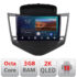 Navigatie dedicata Chevrolet Cruze B-045  Android Ecran 2K QLED octa core 3+32 carplay android auto KIT-045+EDT-E309V3-2K