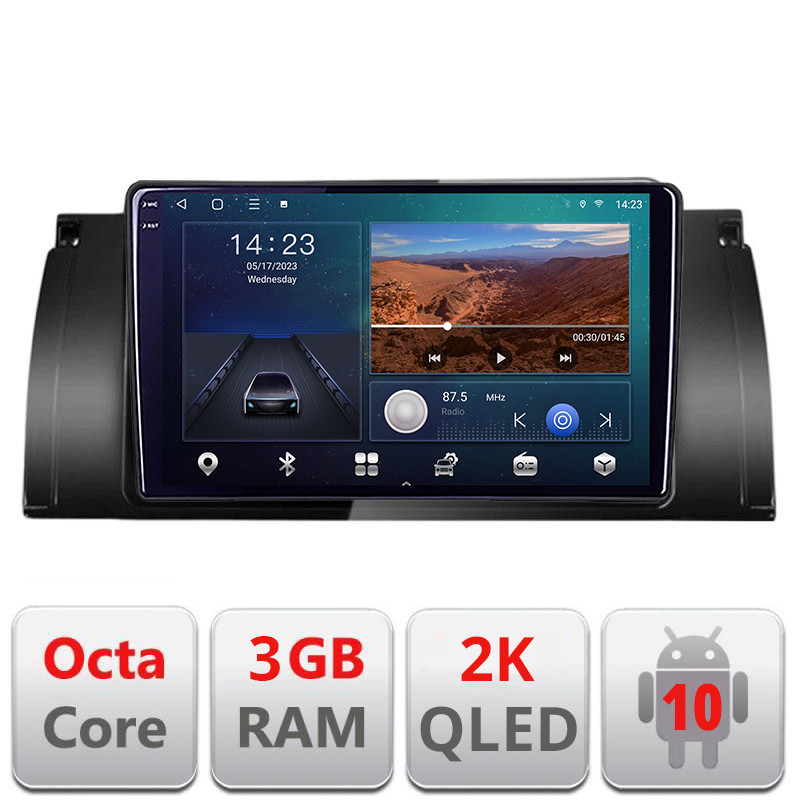 25110.jpg Navigatie dedicata BMW E39 si E53 B-082 Android Ecran 2K QLED octa core 3+32 carplay android auto KIT-082+EDT-E309V3-2K - imagine 1