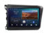 Navigatie dedicata Honda Civic 2012-2015 B-132  Android Ecran 2K QLED octa core 3+32 carplay android auto KIT-132+EDT-E309V3-2K - imagine 2