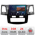 Navigatie dedicata Toyota Hilux 2008-2014 B-143  Android Ecran 2K QLED octa core 3+32 carplay android auto KIT-143+EDT-E309V3-2K