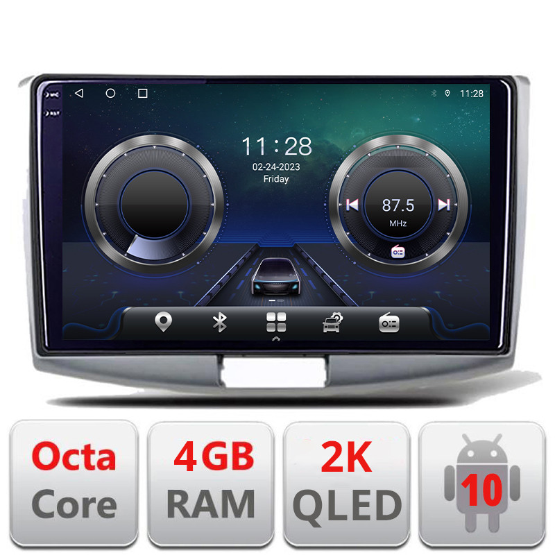 25392.jpg Navigatie dedicata VW PASSAT 2010-2015 Manual C-267 Android Octa Core Ecran 2K QLED GPS 4G 4+32GB 360 KIT-267+EDT-E410-2K - imagine 1