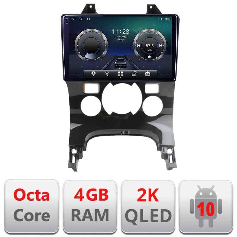 25428.jpg Navigatie dedicata Peugeot 3008 C-323 Android Octa Core Ecran 2K QLED GPS 4G 4+32GB 360 KIT-323+EDT-E409-2K - imagine 1