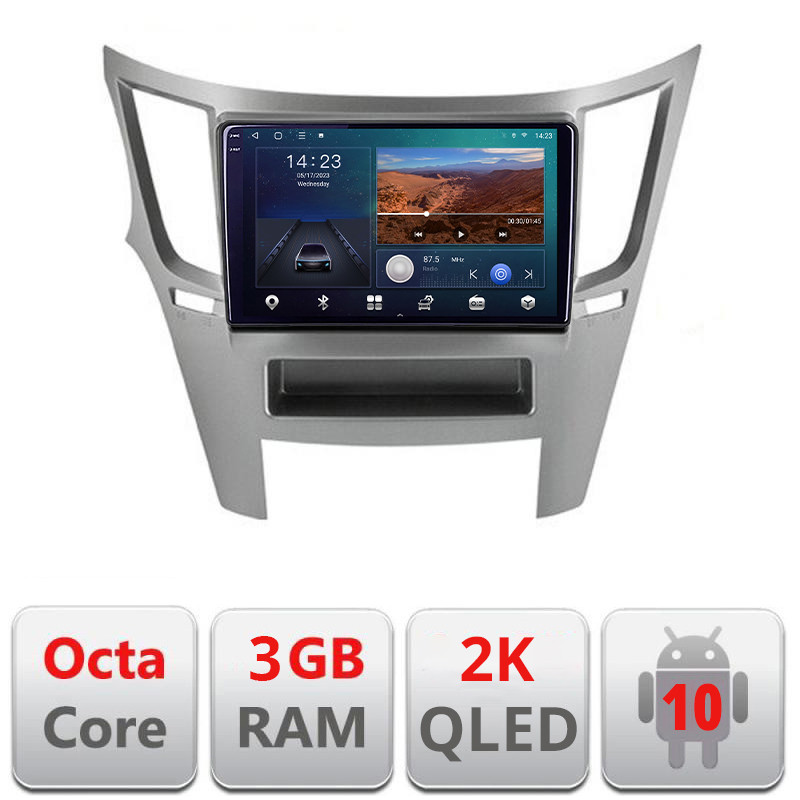 25506.jpg Navigatie dedicata Subru Legacy 2010-2015 B-458 Android Ecran 2K QLED octa core 3+32 carplay android auto KIT-458+EDT-E309V3-2K - imagine 1