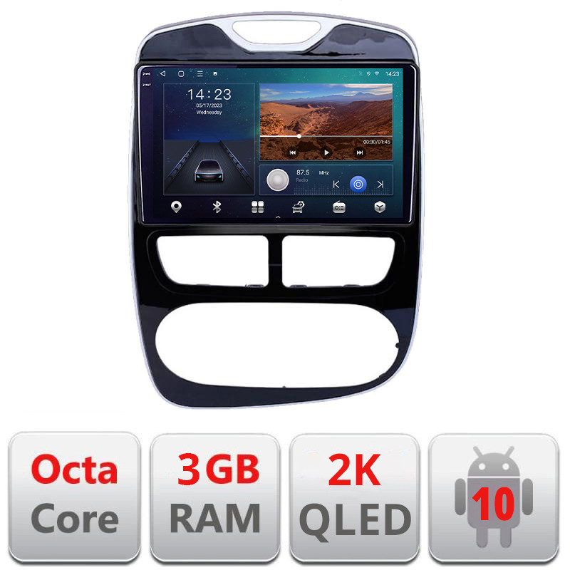 25514.jpg Navigatie dedicata Renault Clio 4 V1 B-467 Android Ecran 2K QLED octa core 3+32 carplay android auto KIT-467+EDT-E310V3-2K - imagine 1