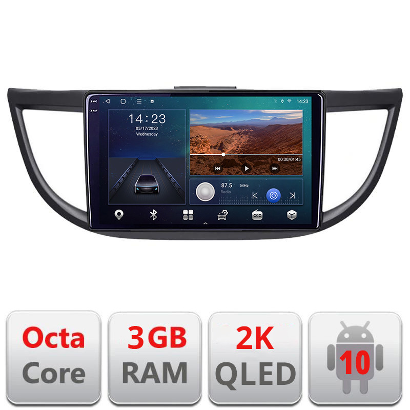 25522.jpg Navigatie dedicata Honda CRV 2012-2016 B-469 Android Ecran 2K QLED octa core 3+32 carplay android auto KIT-469+EDT-E310V3-2K - imagine 1