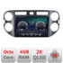 Navigatie dedicata VW Tiguan 2009-2015  Android Octa Core Ecran 2K QLED GPS  4G 4+32GB 360 KIT-489v2+EDT-E409-2K