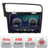 Navigatie dedicata VW Golf 7 C-491 Android Octa Core Ecran 2K QLED GPS  4G 4+32GB 360 KIT-491+EDT-E410-2K