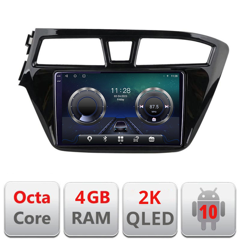 25568.jpg Navigatie dedicata Hyundai i20 2015-2018 C-517 Android Octa Core Ecran 2K QLED GPS 4G 4+32GB 360 KIT-517+EDT-E409-2K - imagine 1