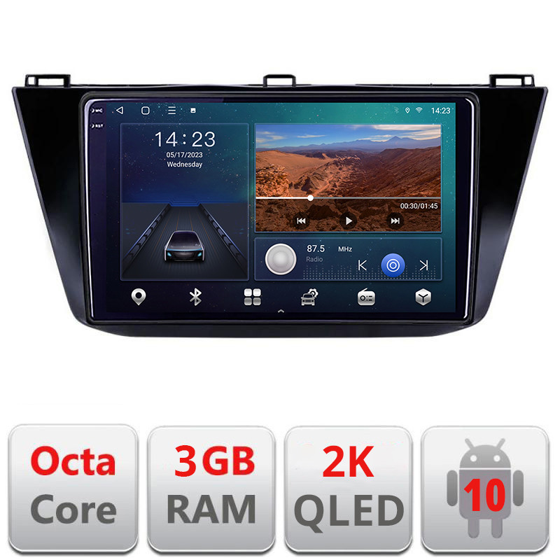 25602.jpg Navigatie dedicata VW Tiguan 2016- B-5883 Android Ecran 2K QLED octa core 3+32 carplay android auto KIT-5883+EDT-E310V3-2K - imagine 1