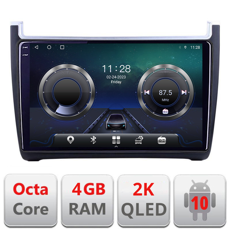 25612.jpg Navigatie dedicata VW Polo 2014- C-655 Android Octa Core Ecran 2K QLED GPS 4G 4+32GB 360 KIT-655+EDT-E409-2K - imagine 1