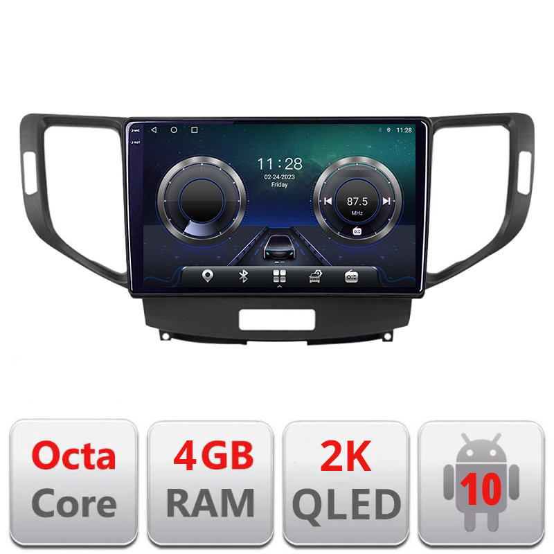 25628.jpg Navigatie dedicata Honda Accord 2008-2012 C-8951 Android Octa Core Ecran 2K QLED GPS 4G 4+32GB 360 KIT-8951+EDT-E409-2K - imagine 1