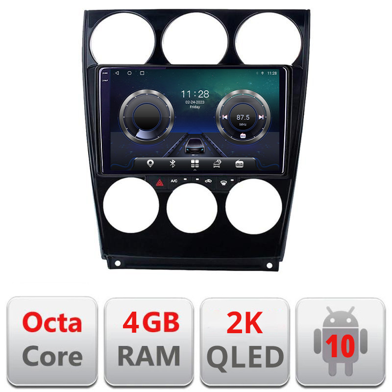 25644.jpg Navigatie dedicata Mazda 6 2004-2008 C-944 Android Octa Core Ecran 2K QLED GPS 4G 4+32GB 360 KIT-944+EDT-E409-2K - imagine 1