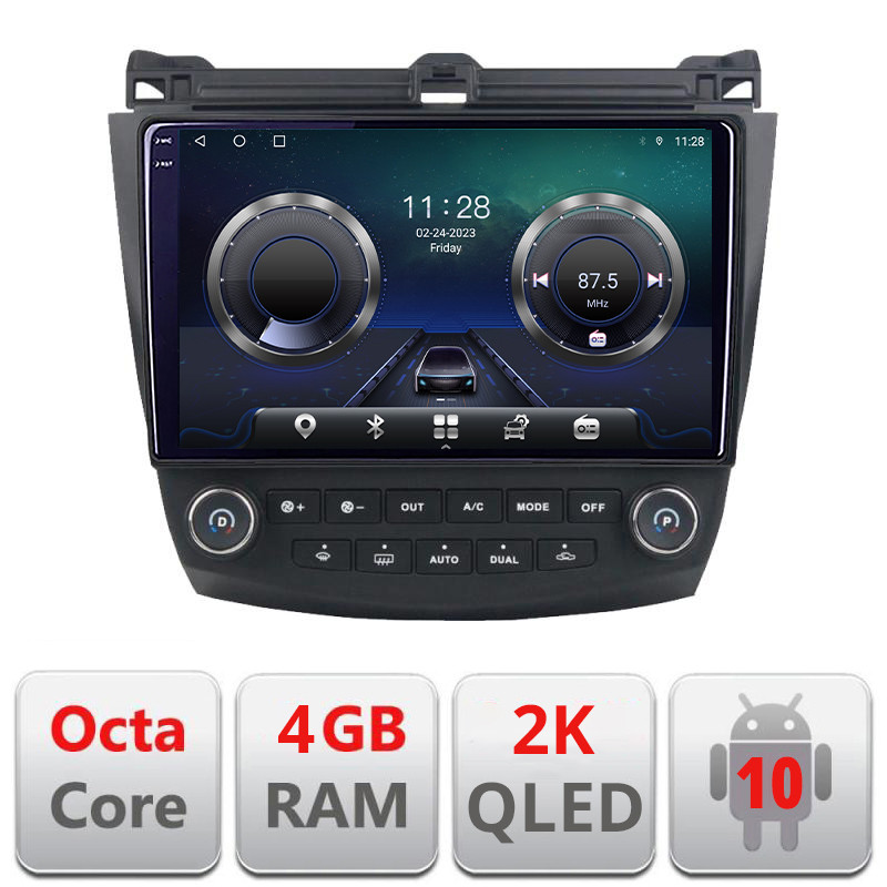 25656.jpg Navigatie dedicata Honda Accord 2004-2008 C-accord Android Octa Core Ecran 2K QLED GPS 4G 4+32GB 360 KIT-ACCORD+EDT-E410-2K - imagine 1