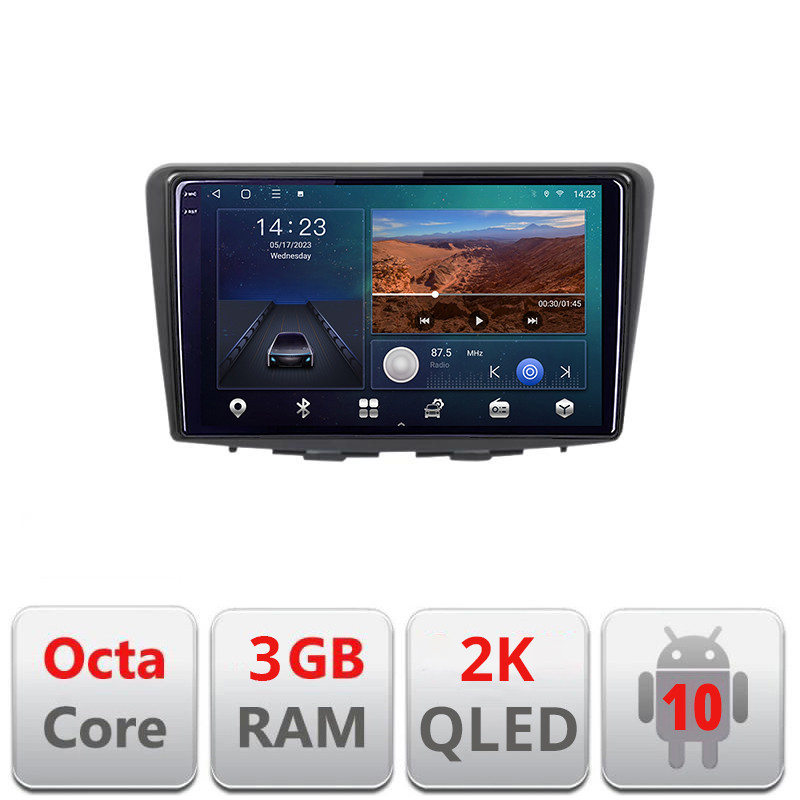 25710.jpg Navigatie dedicata Suzuki Baleno B-baleno Android Ecran 2K QLED octa core 3+32 carplay android auto kit-baleno+EDT-E309V3-2K - imagine 1