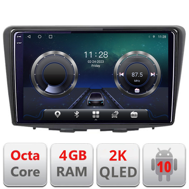 25712.jpg Navigatie dedicata Suzuki Baleno C-baleno Android Octa Core Ecran 2K QLED GPS 4G 4+32GB 360 kit-baleno+EDT-E409-2K - imagine 1