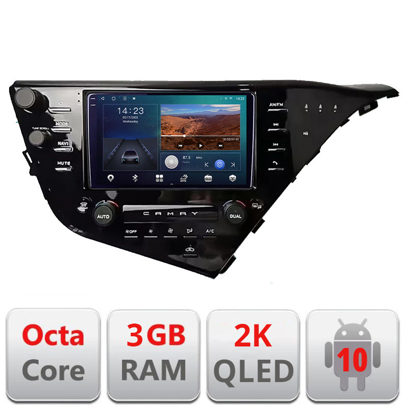 25966.jpg Navigatie dedicata Toyota Camry 2017-2021 V2 Android Ecran 2K QLED octa core 3+32 carplay android auto kit-camry-2018-plus+EDT-E309V3-2K - imagine 1