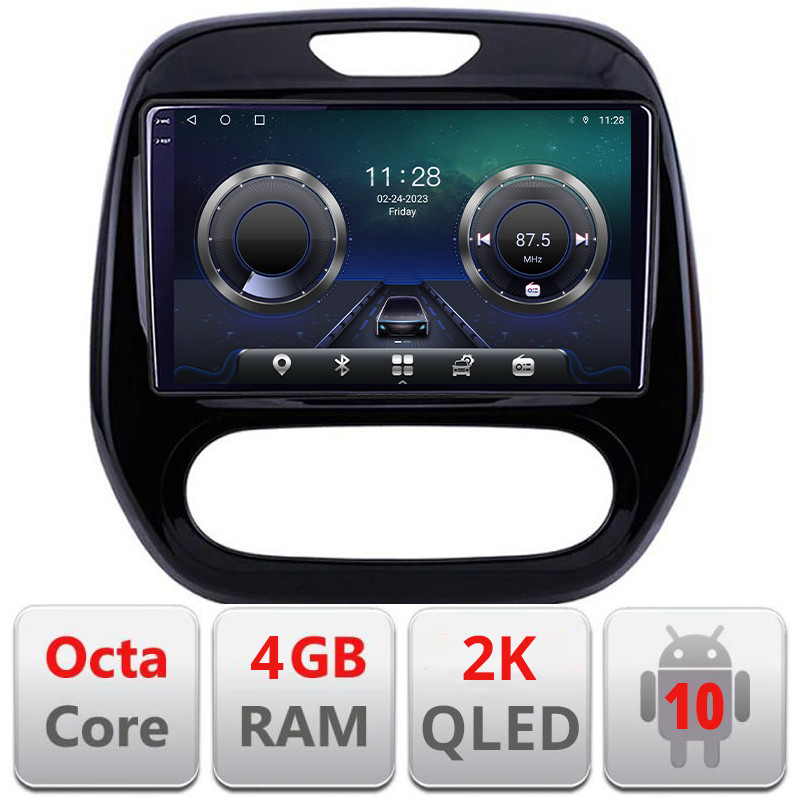 25976.jpg Navigatie dedicata Renault Captur C-CAPTUR Android Octa Core Ecran 2K QLED GPS 4G 4+32GB 360 KIT-CAPTUR+EDT-E409-2K - imagine 1