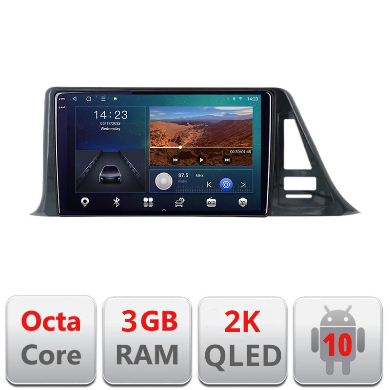 25986.jpg Navigatie dedicata Toyota CH-R low B-CH-R-A Android Ecran 2K QLED octa core 3+32 carplay android auto KIT-CH-R-A+EDT-E309V3-2K - imagine 1