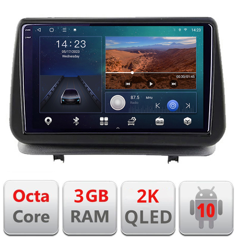 26002.jpg Navigatie dedicata Renault Clio 3 2005-2013 B-Clio3 Android Ecran 2K QLED octa core 3+32 carplay android auto kit-clio3+EDT-E309V3-2K - imagine 1
