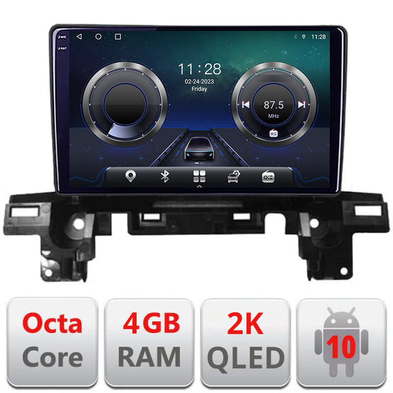 26040.jpg Navigatie dedicata Mazda CX5 2018-2020 C-cx5 Android Octa Core Ecran 2K QLED GPS 4G 4+32GB 360 kit-cx5+EDT-E409-2K - imagine 1