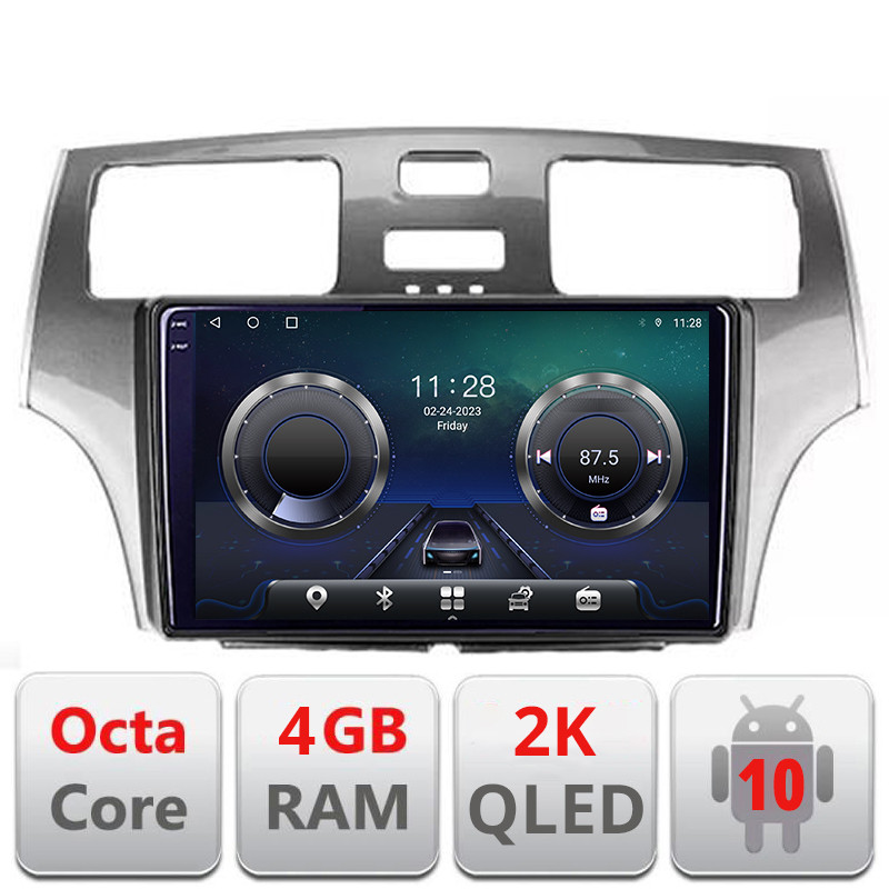 26112.jpg Navigatie dedicata Lexus ES intre anii 2001-2006 Android Octa Core Ecran 2K QLED GPS 4G 4+32GB 360 KIT-ES-2001+EDT-E409-2K - imagine 1